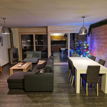 Superbe Appartement Champex-Lac Avec Piscine Et Sauna Bagian luar foto