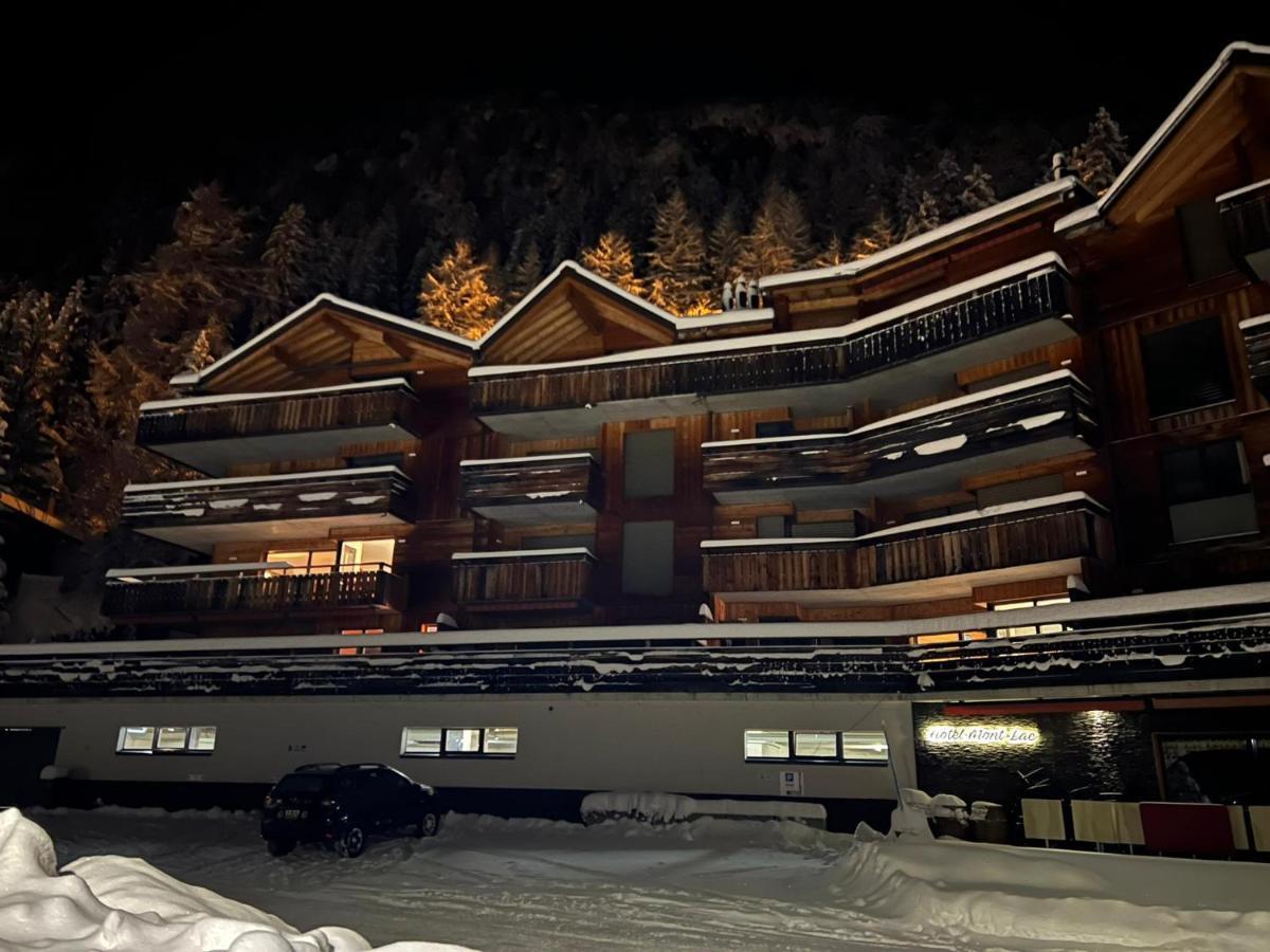 Superbe Appartement Champex-Lac Avec Piscine Et Sauna Bagian luar foto