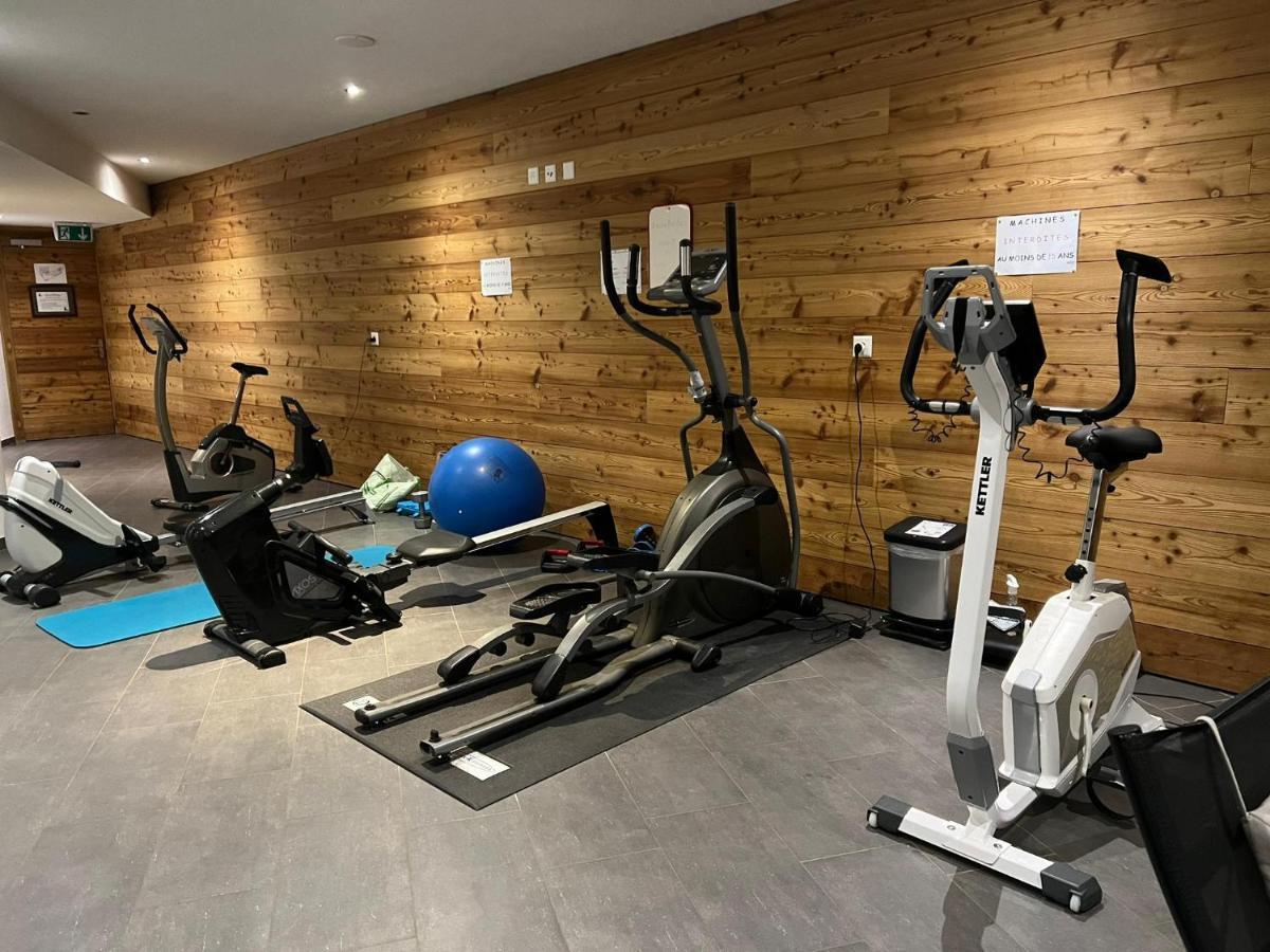 Superbe Appartement Champex-Lac Avec Piscine Et Sauna Bagian luar foto