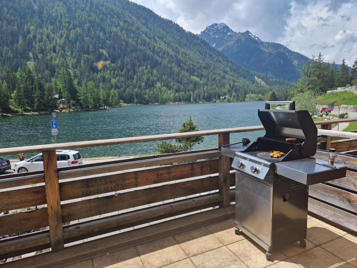 Superbe Appartement Champex-Lac Avec Piscine Et Sauna Bagian luar foto